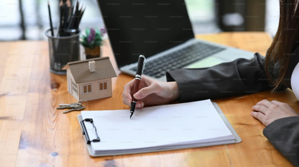 House on desk